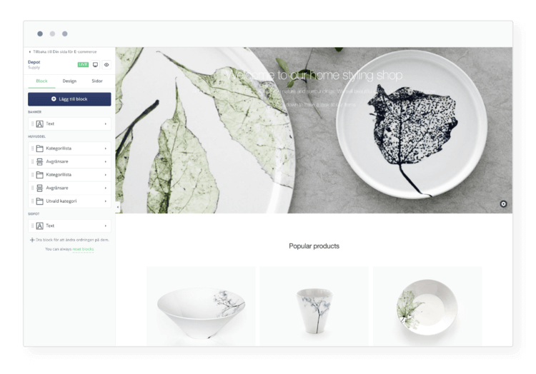 izettle ecommerce services