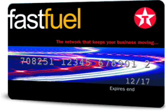 Texaco Fastfuel card