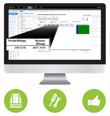 Teletrac Navman software interface