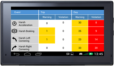 Teletrac Navman tracking interface
