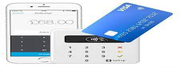 SumUp Air with credit card and smartphone