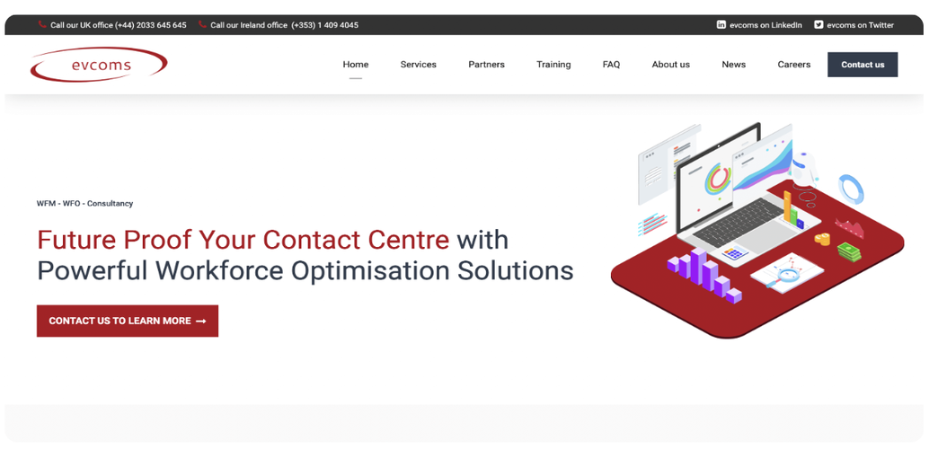 Vevol media screenshot ecommerce website