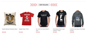 IDS logic ecommerce t shirt portfolio sample