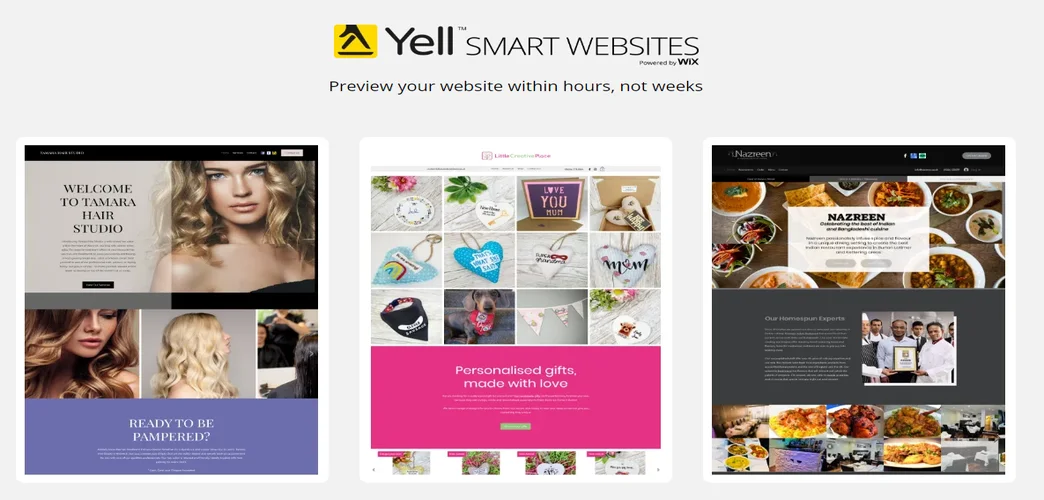 Yell websites screengrab