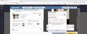 Screenshot Hootsuite social listening features