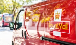 royal mail delivery van