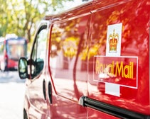 royal mail delivery van
