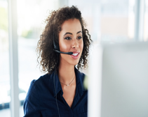 woman on hands-free phone