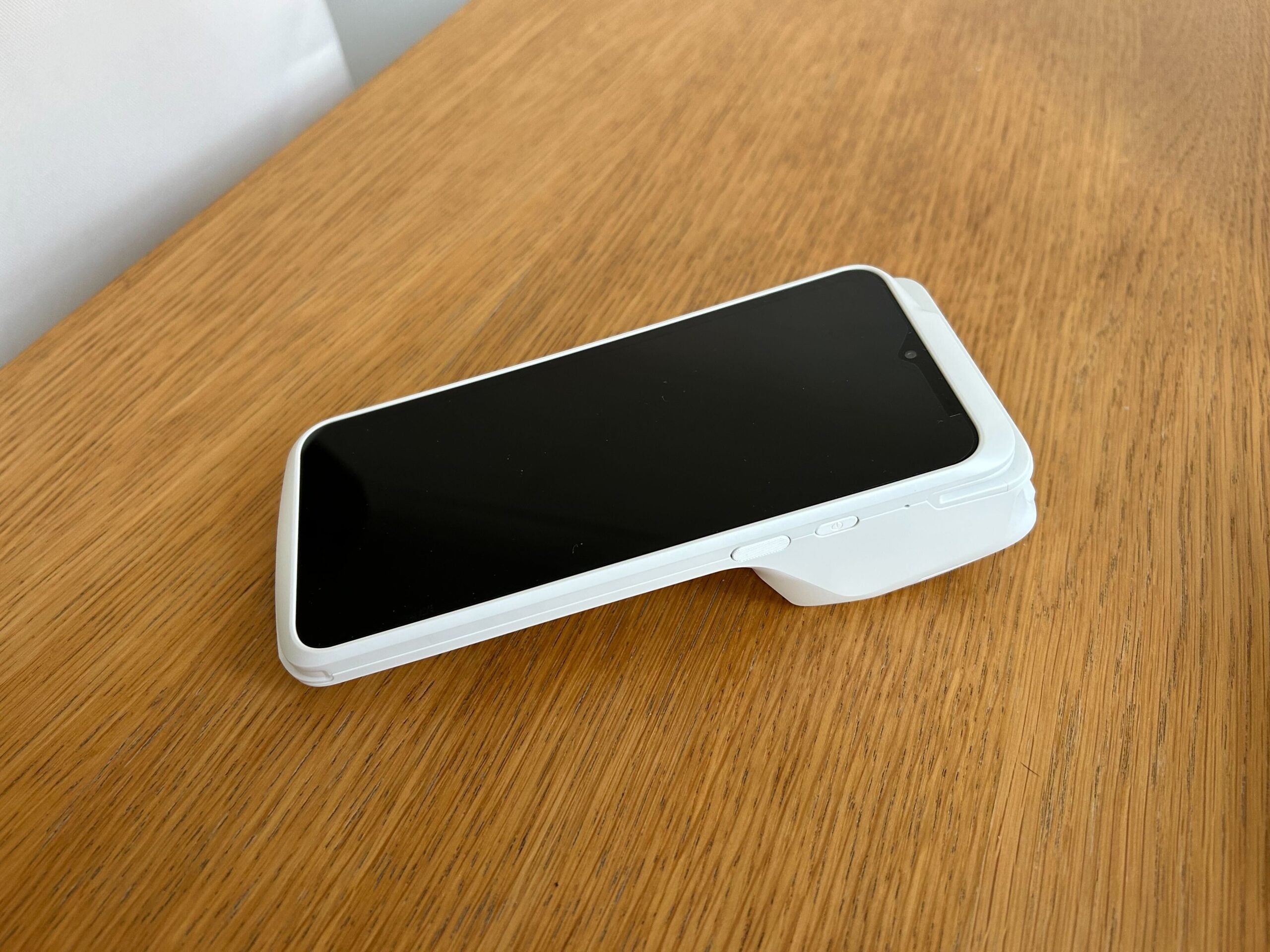 SumUp Terminal pictured on desk