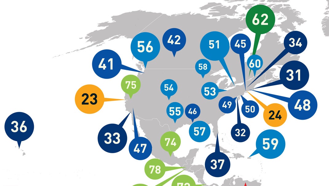 Business travel costs in the US