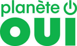 Logo du fournisseur d'électricité et de gaz Planète OUI
