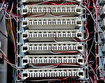 Modern telephone exchange
