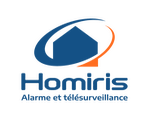 Logo de la société de télésurveillance Homiris