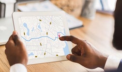 telematics gps software used to track vehicles