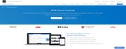 Screenshot of EZOfficeInventory&rsquo;s RFID asset tracking page, with an image of the EZOfficeInventory user interface on a laptop, tablet, and phone