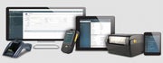 Marketing image of Wasp Barcode AssetCloud&rsquo;s user interfaces and RFID scanners