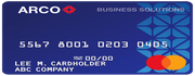 The Arco business solution mastercard