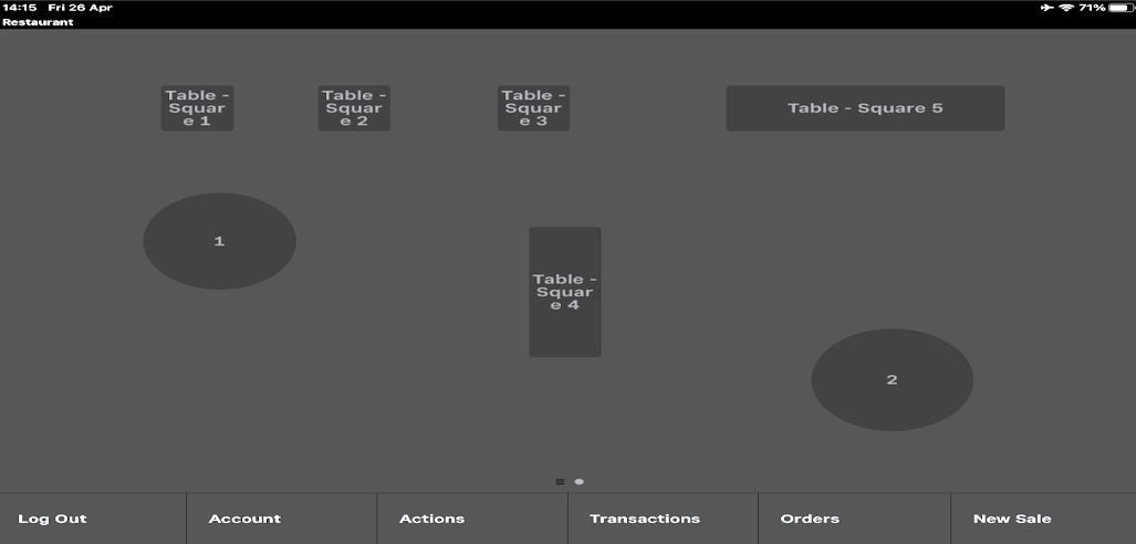 Here's what Square's floorplan looks like in darkmode. It's not the prettiest display, but but it can be customised. Source: Expert Market