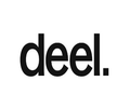 Deel's new logo on a white background