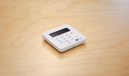the SumUp Air card machine on a table