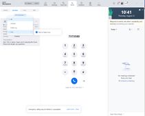 Screenshot of Zoom voicemail transcription