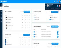 net2phone calling dashboard