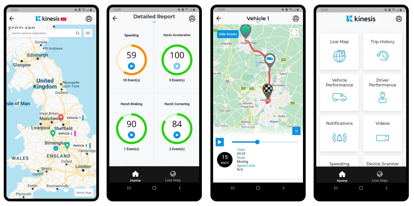 Radius Telematics Kinesis App