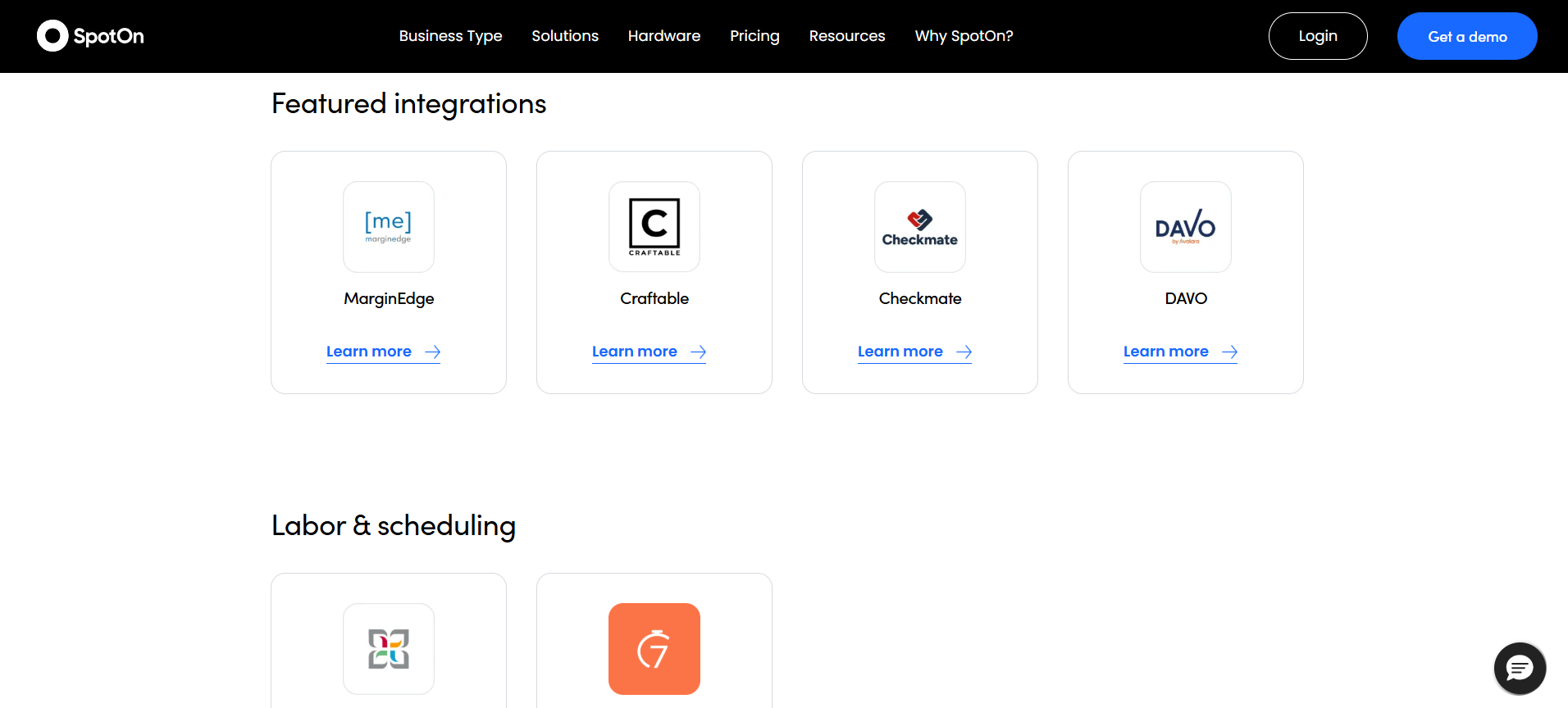 spoton integrations
