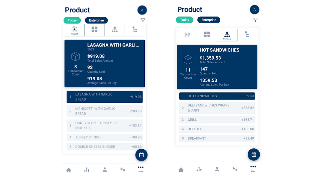Screenshot of retailcloud POS Mobility and cloud access page