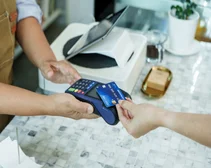 Vendor charging a customer using a POS