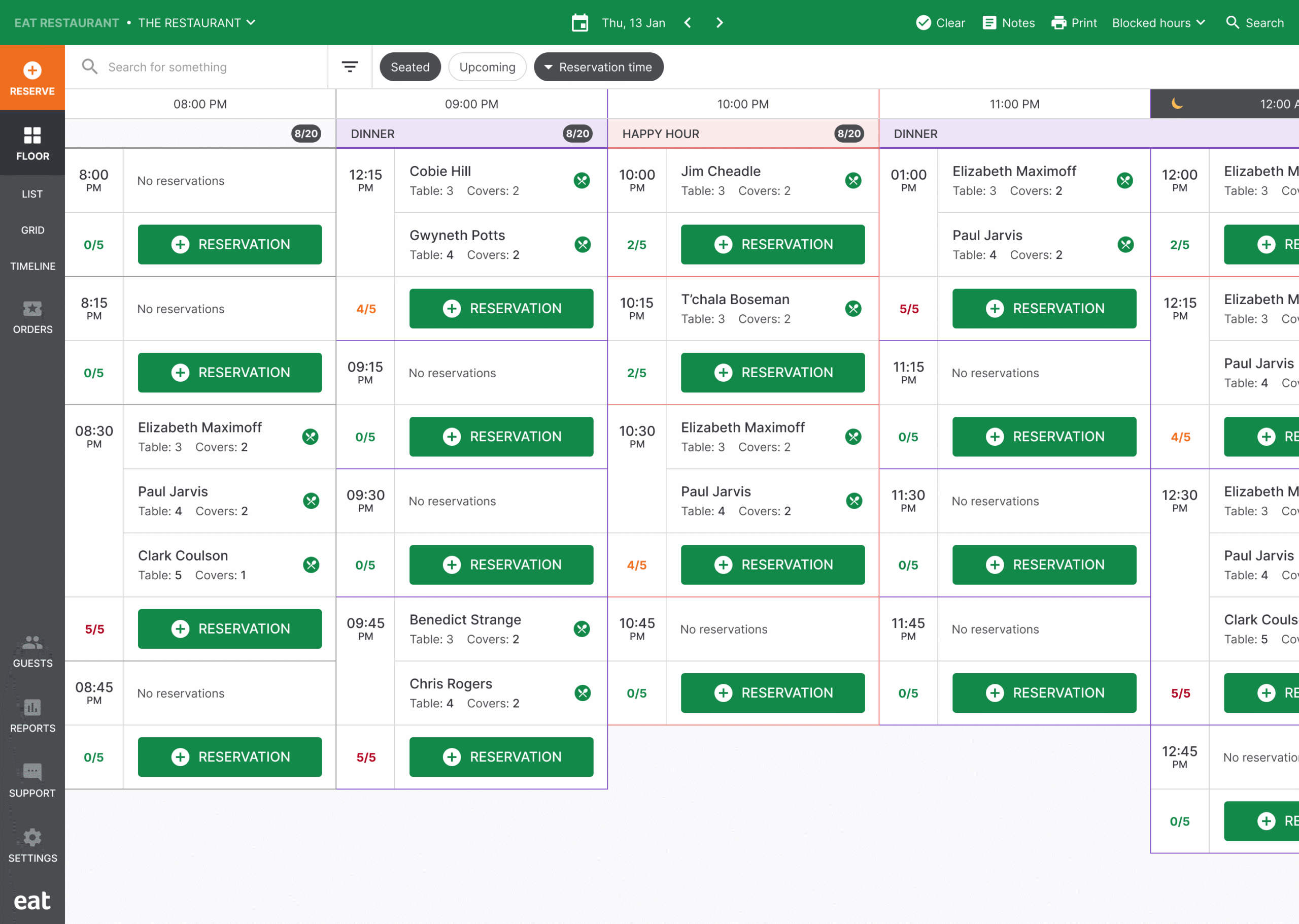 eat app reservations