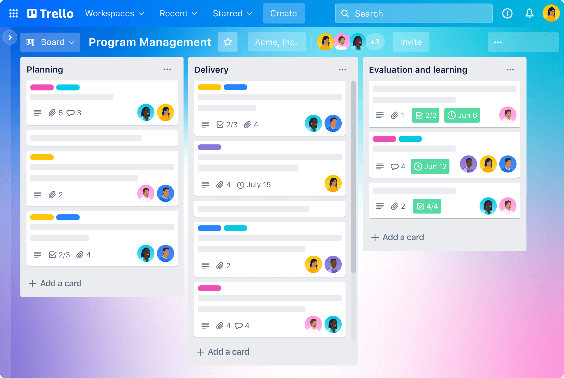 trello project management
