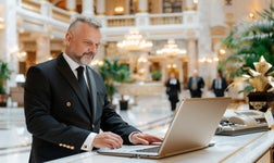 hotel staff using payroll staff