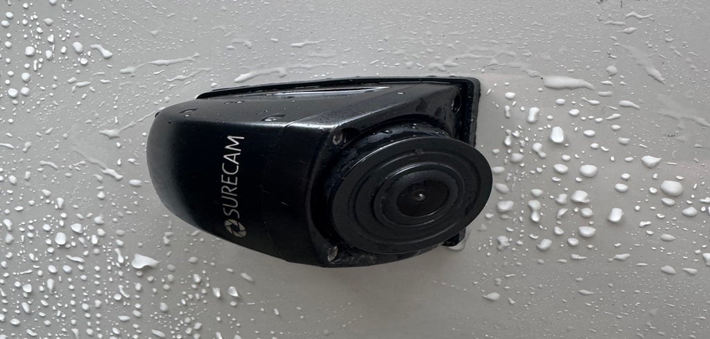 auxiliary camera on side of the van