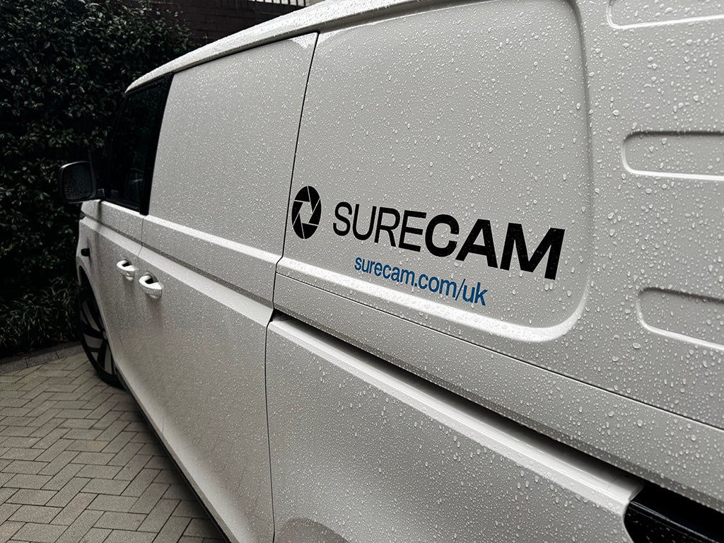 SureCam DashCam testing van