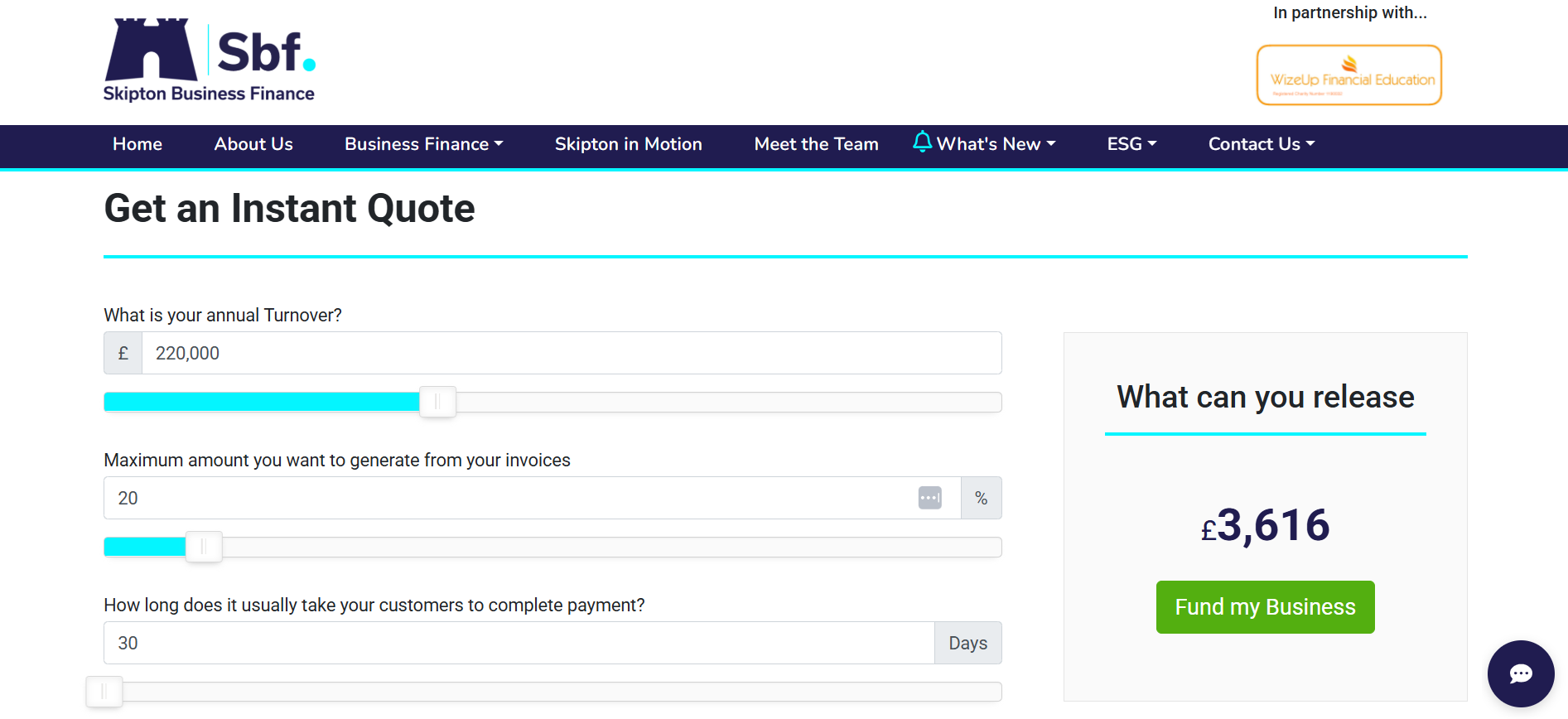 skipton quote calculator