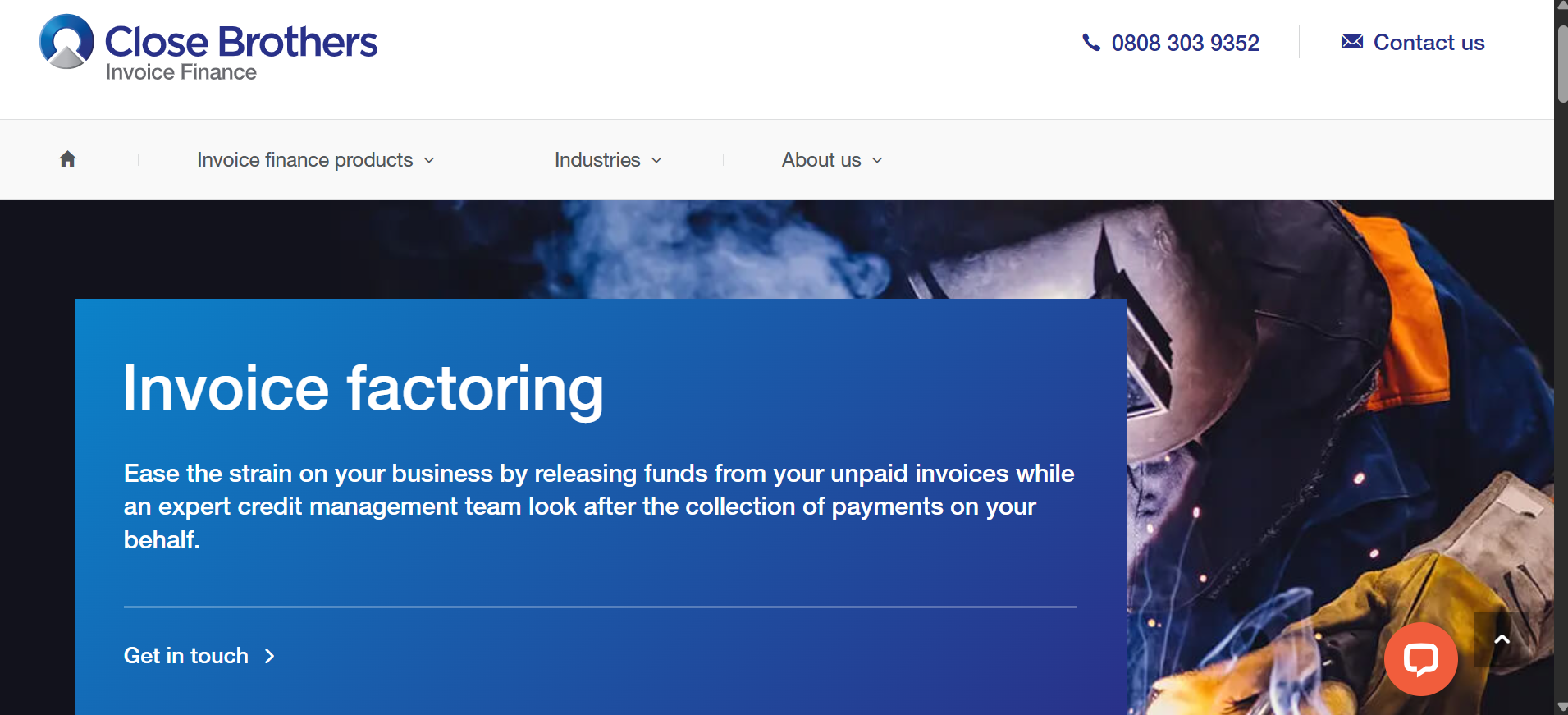 invoice factoring with close brothers