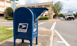 United States Postal Service collection box