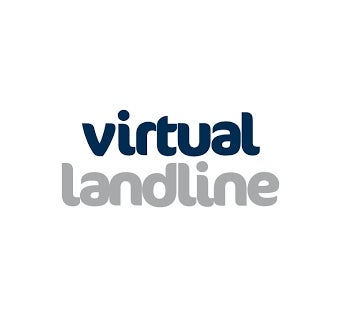 virtual landline logo