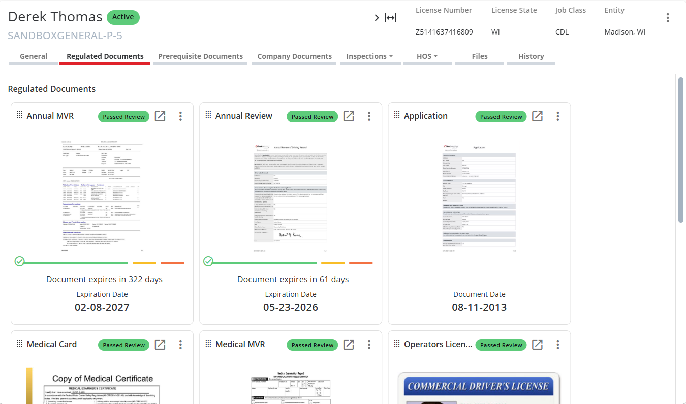 regulated documents fleetworthy