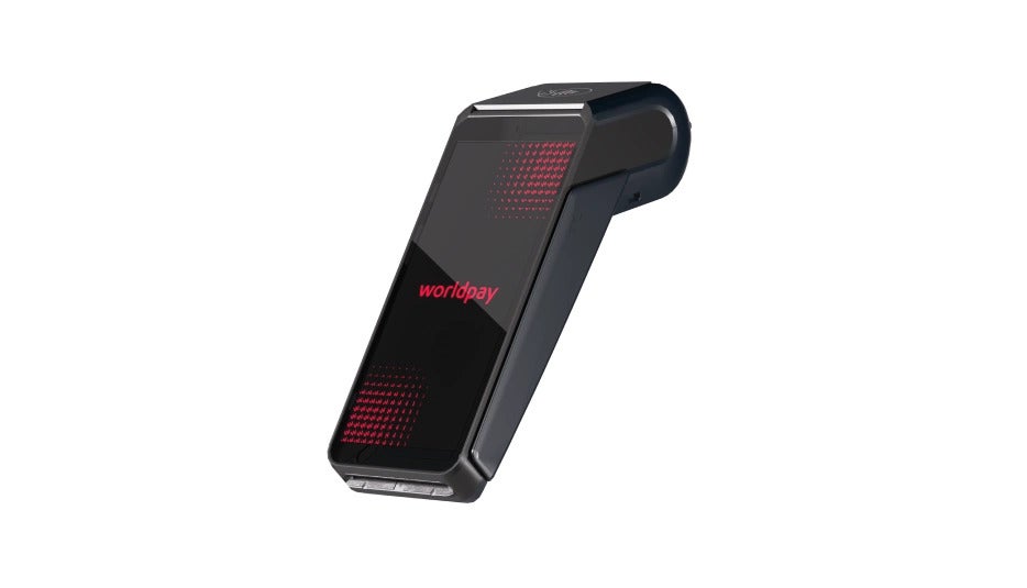 Worldpay's DX800 mobile Android-based portable terminal