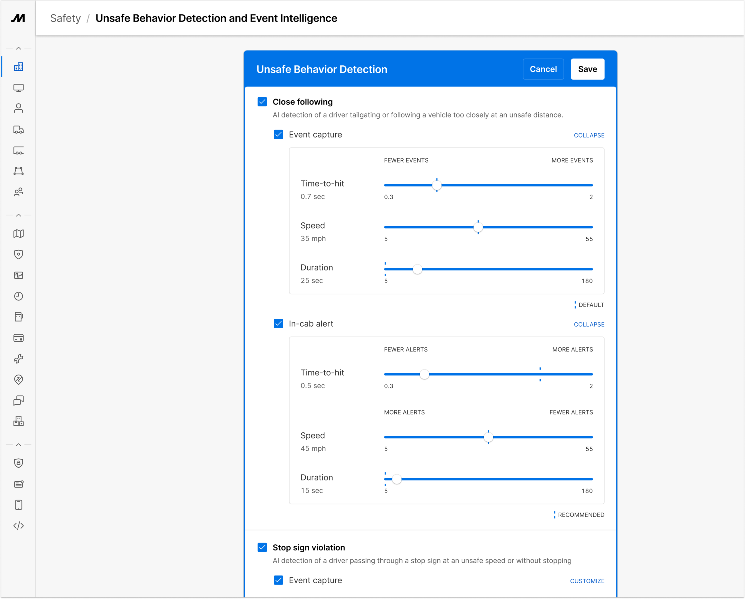 motive admin safety unsafe behaviour