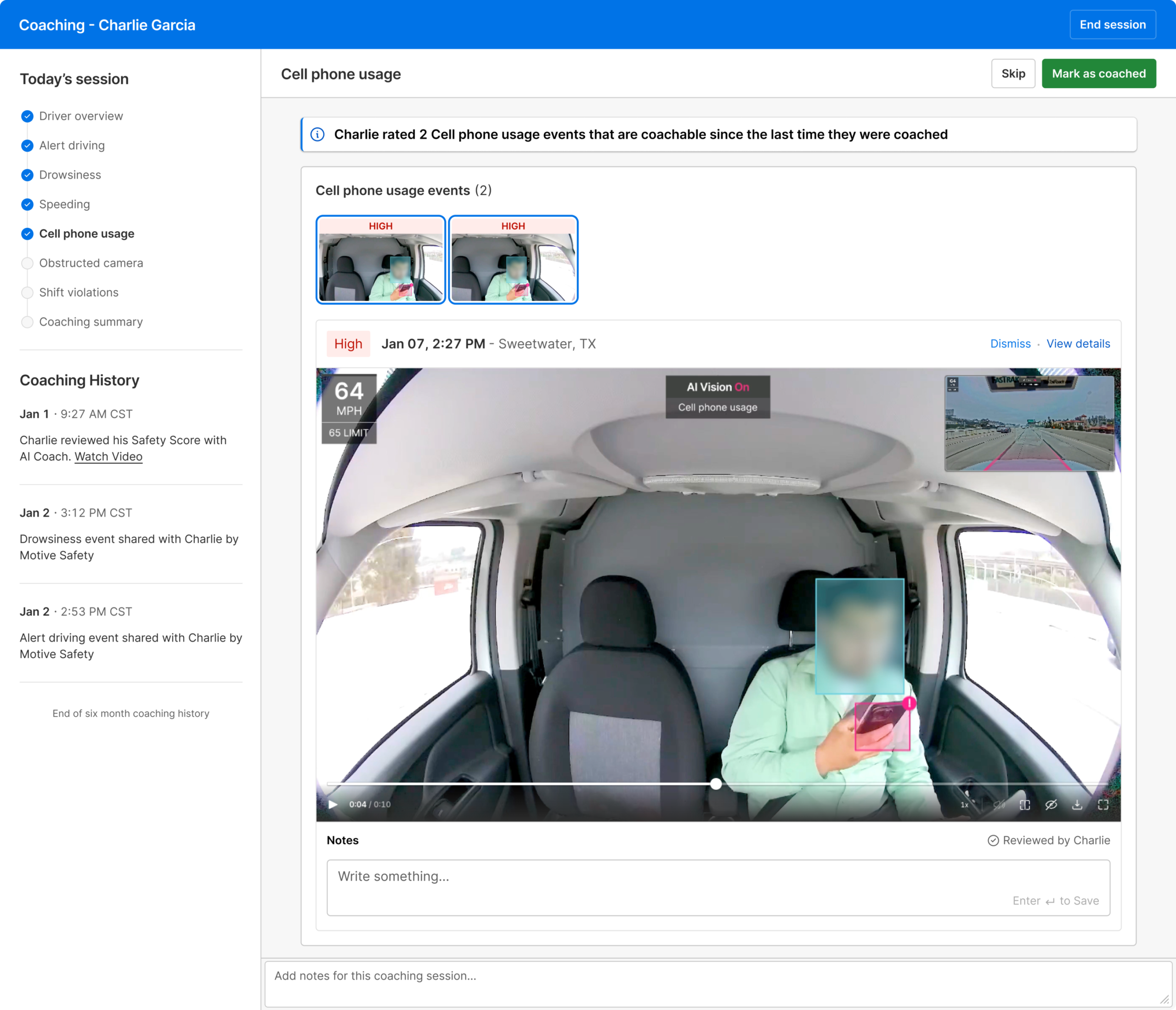 motive coaching session