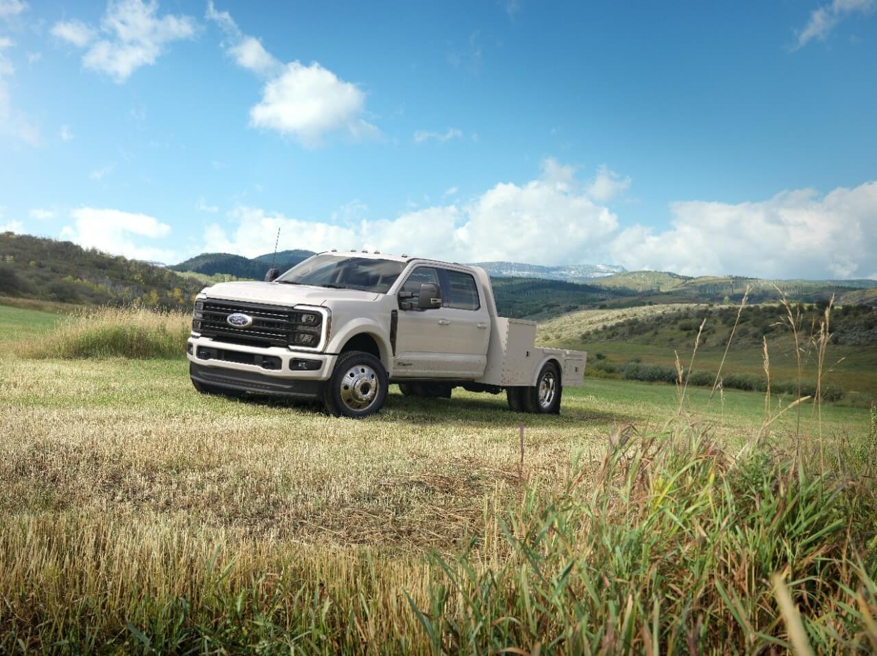 2027 Super Duty with aftermarket equipment.
